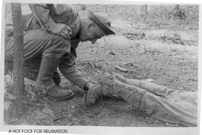 On "Our" Way: A Pictorial History of M Company, 3rd Battalion, 385th Regiment, 76th Division, as Photographed By Captain Earle K. Johnson photo